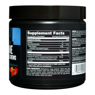 Universal Nutrition Animal Creatine Fruit Punch 120 Chewable Tablets