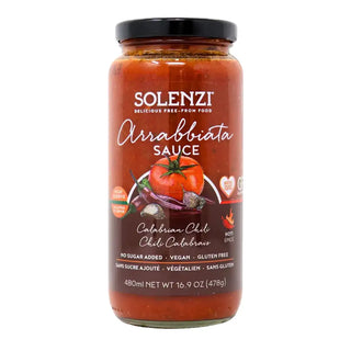Solenzi Organic Chili and Garlic Sauce Arrabbiata 480mL