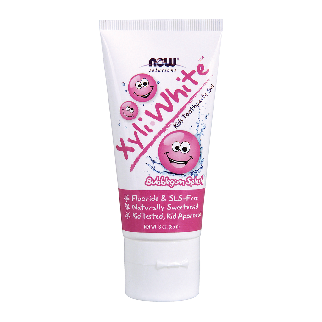 NOW Kids Toothpaste Gel XyliWhite Bubblegum Splash 85g – Likecanada