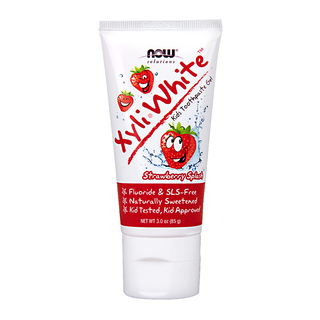 NOW Kids Toothpaste Gel XyliWhite Strawberry Splash 85g