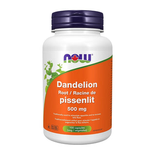 Now Dandelion Root 500mg 100 Veggie Caps