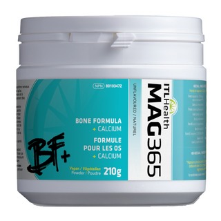 ITL Health MAG365 Bone Formula Plus Calcium Natural 210g