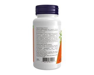 NOW Andrographis Extract 400mg 90 Veggie Caps