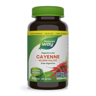 Nature's Way Cayenne 40000 HU 180 Capsules