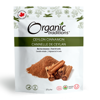 Organic Traditions Ceylon Cinnamon Powder 227g
