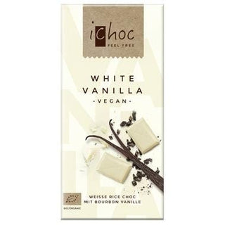 iChoc White Vanilla Chocolate 80g