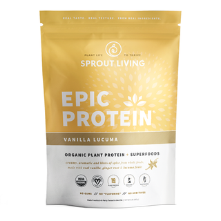 Sprout Living Epic Protein Plant Based Protein Vanilla Lucuma 454g