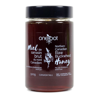 Oneroot Raw Buckwheat Honey 500g