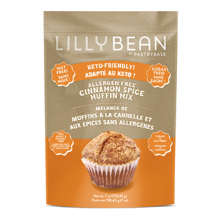 Lilly Bean Keto Muffin Mix Cinnamon Spice 198.45g
