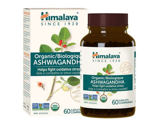 Himalaya Organic Ashwagandha 60 Caplets