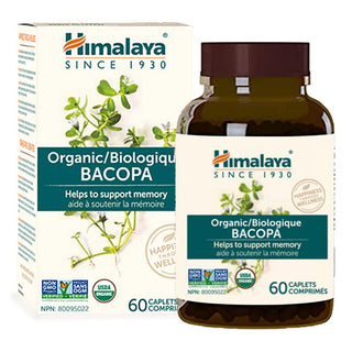 Himalaya Organic Bacopa 60 Caplets