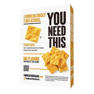 You Need This Almond Flour Crackers Cheddar 99g