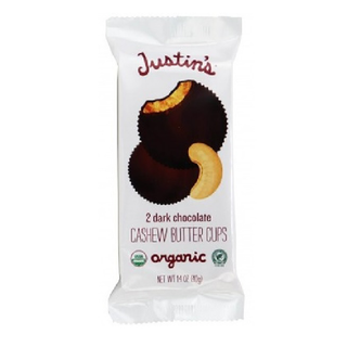 Justin's Organic Dark Chocolate Cashew Butter Cups 40g