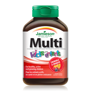 Jamieson Multi Kids With Iron 60 Chewable Tablets