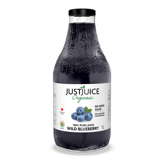 Just Juice Organic Wild Blueberry Juice 946ml