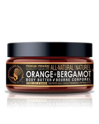 Mamas Life Products Shea Butter Orange Bergamot 177mL