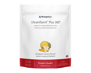 Metagenics UltraInflamX Plus 360° Pineapple Banana 630g