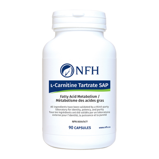 NFH L-Carnitine Tartrate SAP 90 Capsules