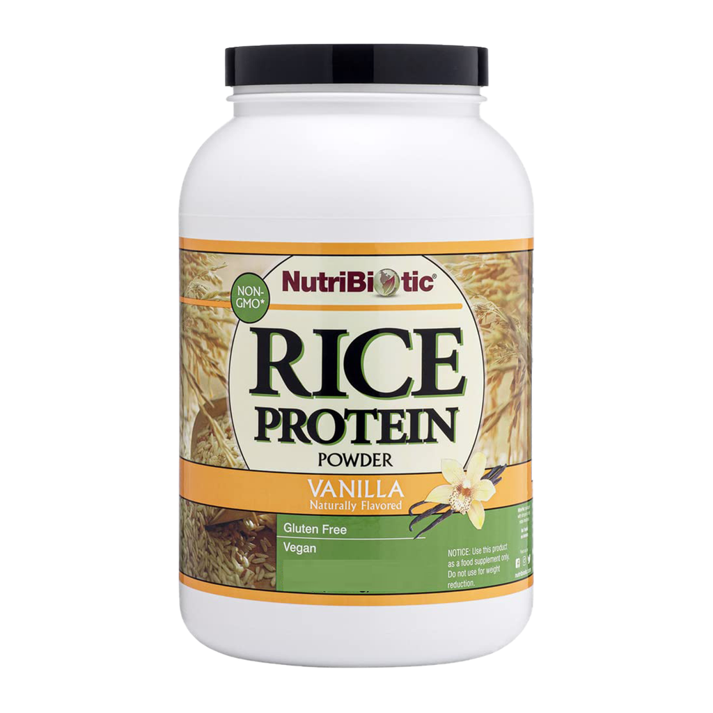 Nutri Biotic Rice Protein Vanilla 600g – Likecanada