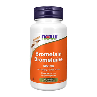 Now Bromelain 500mg 60 Veggie Caps