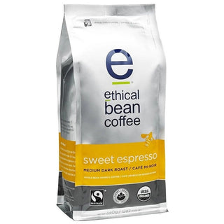 Ethical Bean Coffee Sweet Espresso Medium Dark Roast 340g
