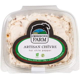 Crosswind Farm Artisan Chevre Hot Chili Pepper 250g