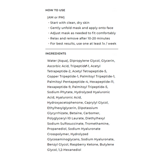 Avatara Vitamin C Water Gel Mask You C This 21mL