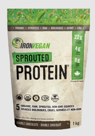 Iron Vegan Sprouted Protein Double Chocolate 1kg I