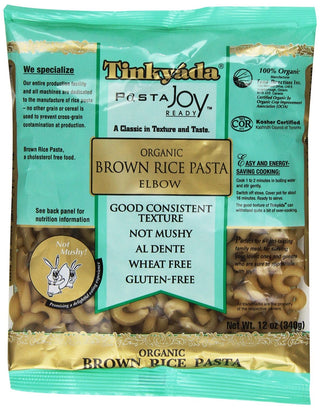 Tinkyada Brown Rice Pasta Elbows Organic 340g