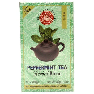 Triple Leaf Peppermint Tea 20 Tea Bags