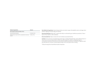 Metagenics Ultra Flora Acute Care 30 Capsules