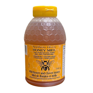 Northern Hives Wild Flower & Clover Honey Squeeze 500g